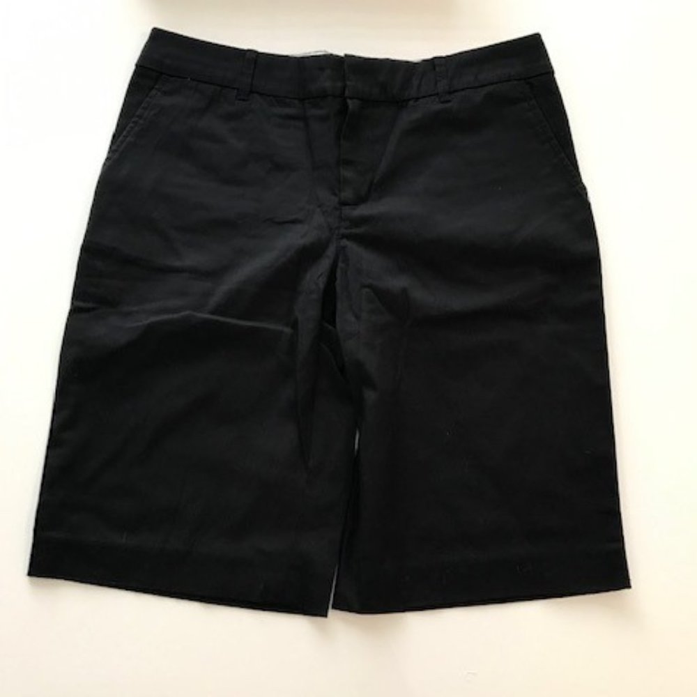 ESPIRIT Black Khaki Bermuda Shorts ~ NWOT